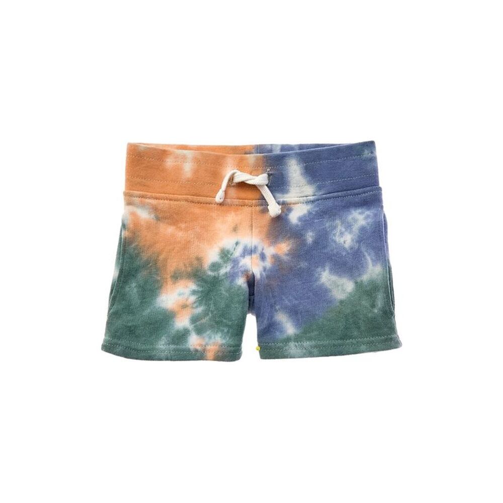 Threads 4 Thought Girls  Little Spiral Tie-Dye Guille Short, Green